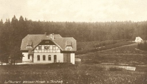 um 1910 hie der Gasthof "Berghof" noch "Weisser Hirsch" 